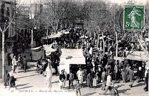 TLEMCEN - MARCHE AUX LEGUMES - 1908